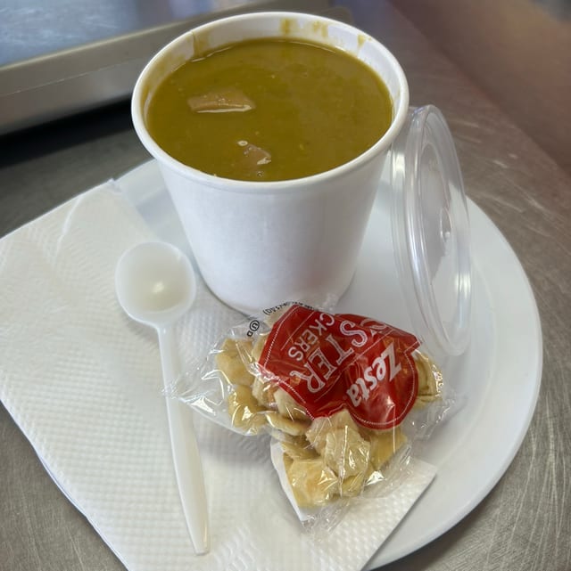 Pea Soup Pint.