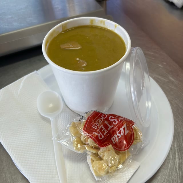 Pea Soup Pint.