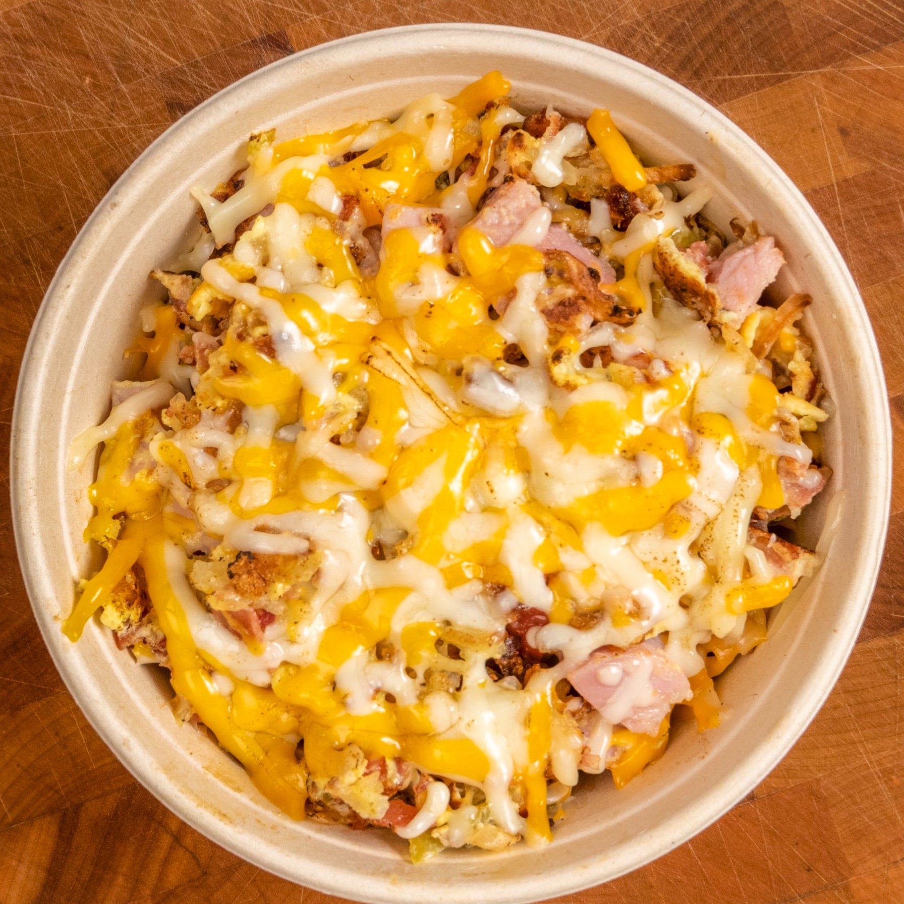 Double Meat Breakfast Bowl (GF).