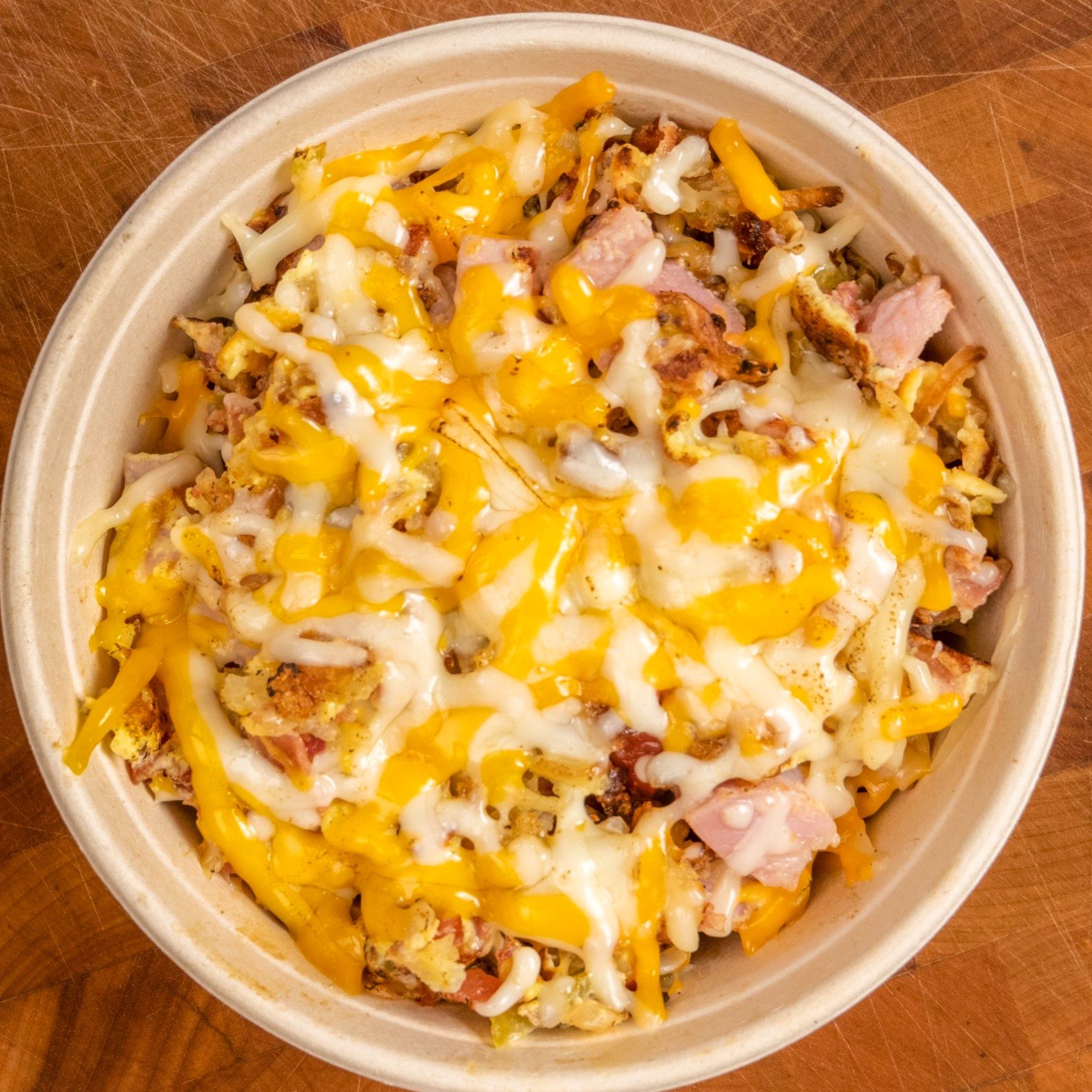 Double Meat Breakfast Bowl (GF).