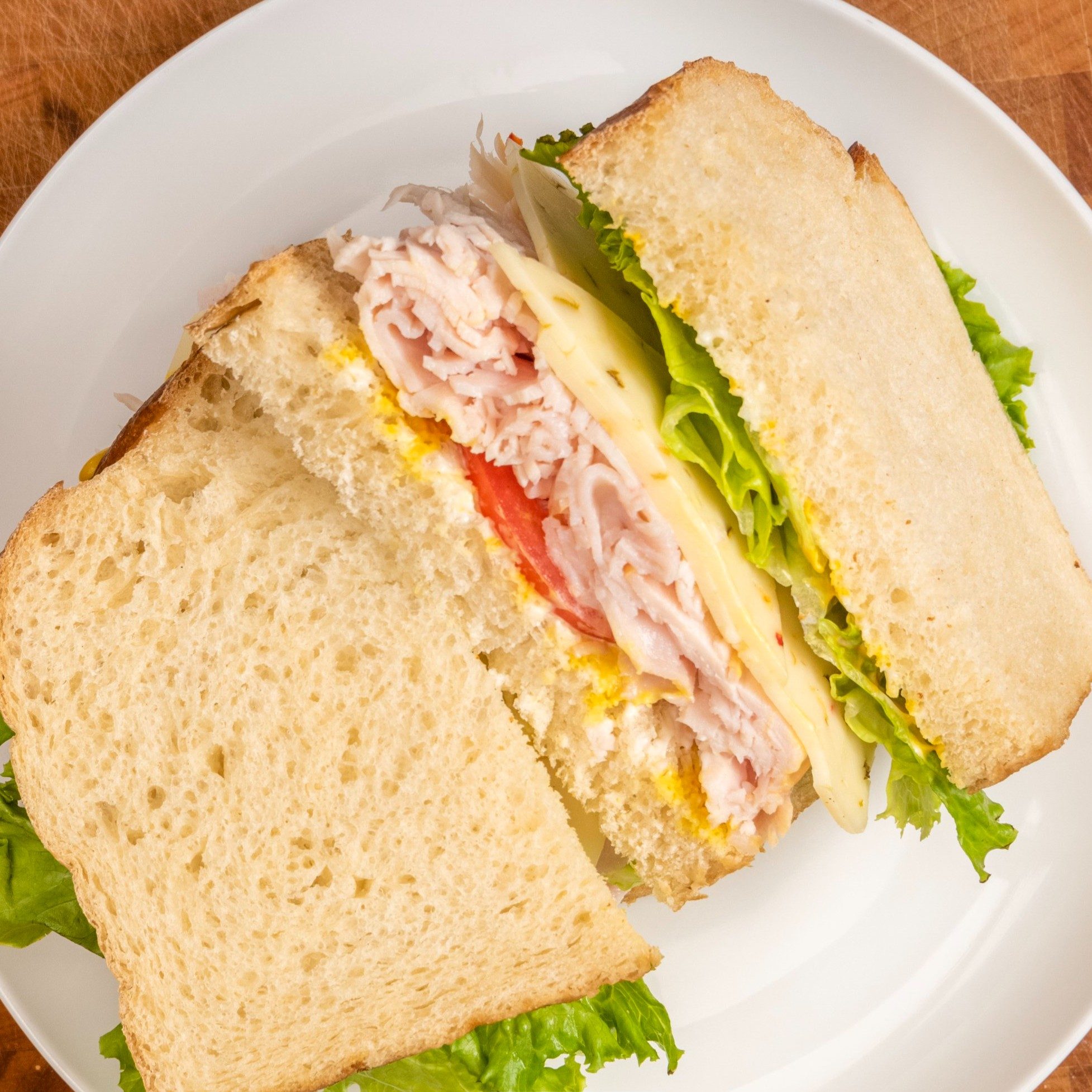 Turkey Breast Sandwich.