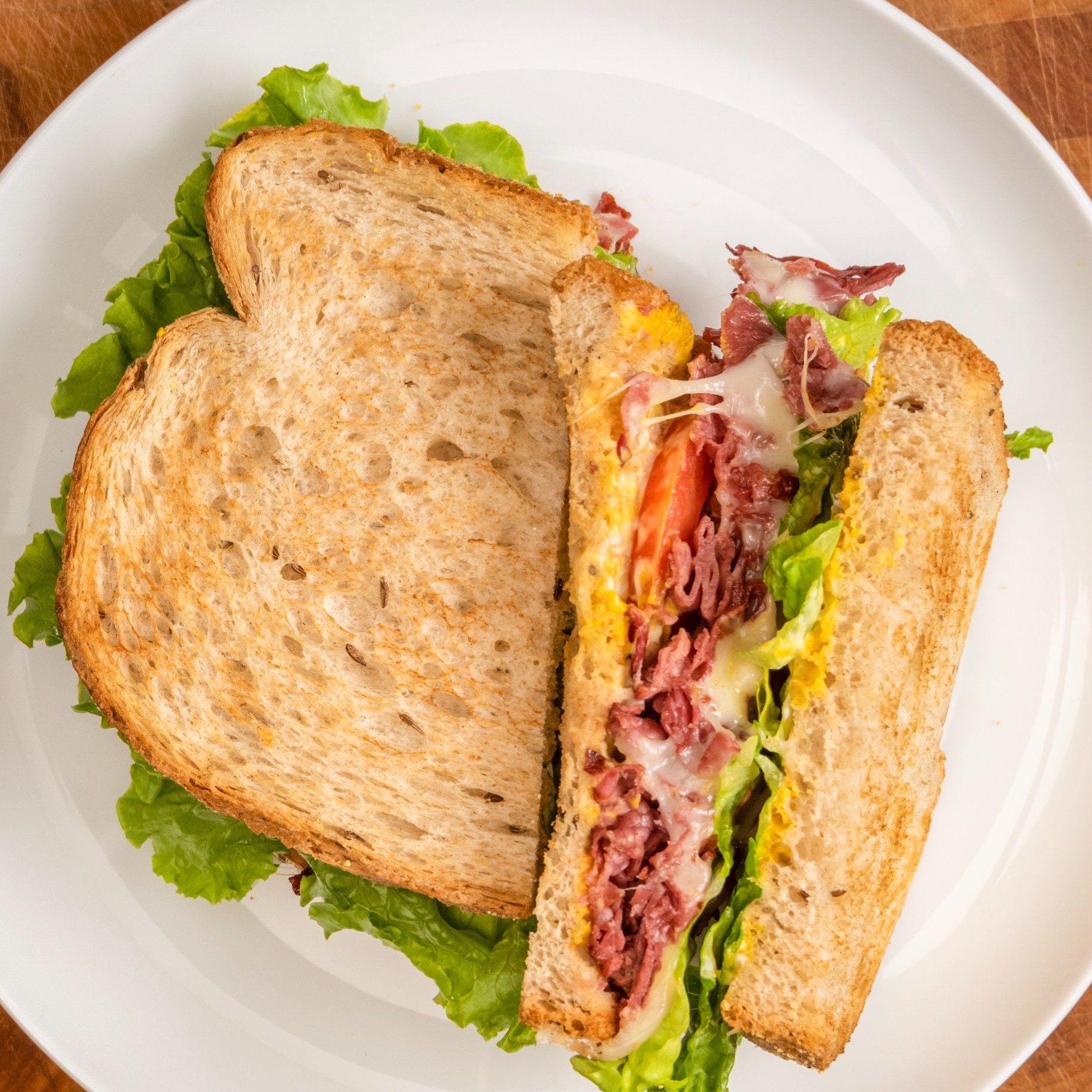 Corned Beef Sandwich.