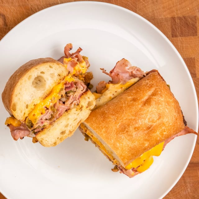 Chopped Ham 'n Cheese Sandwich.