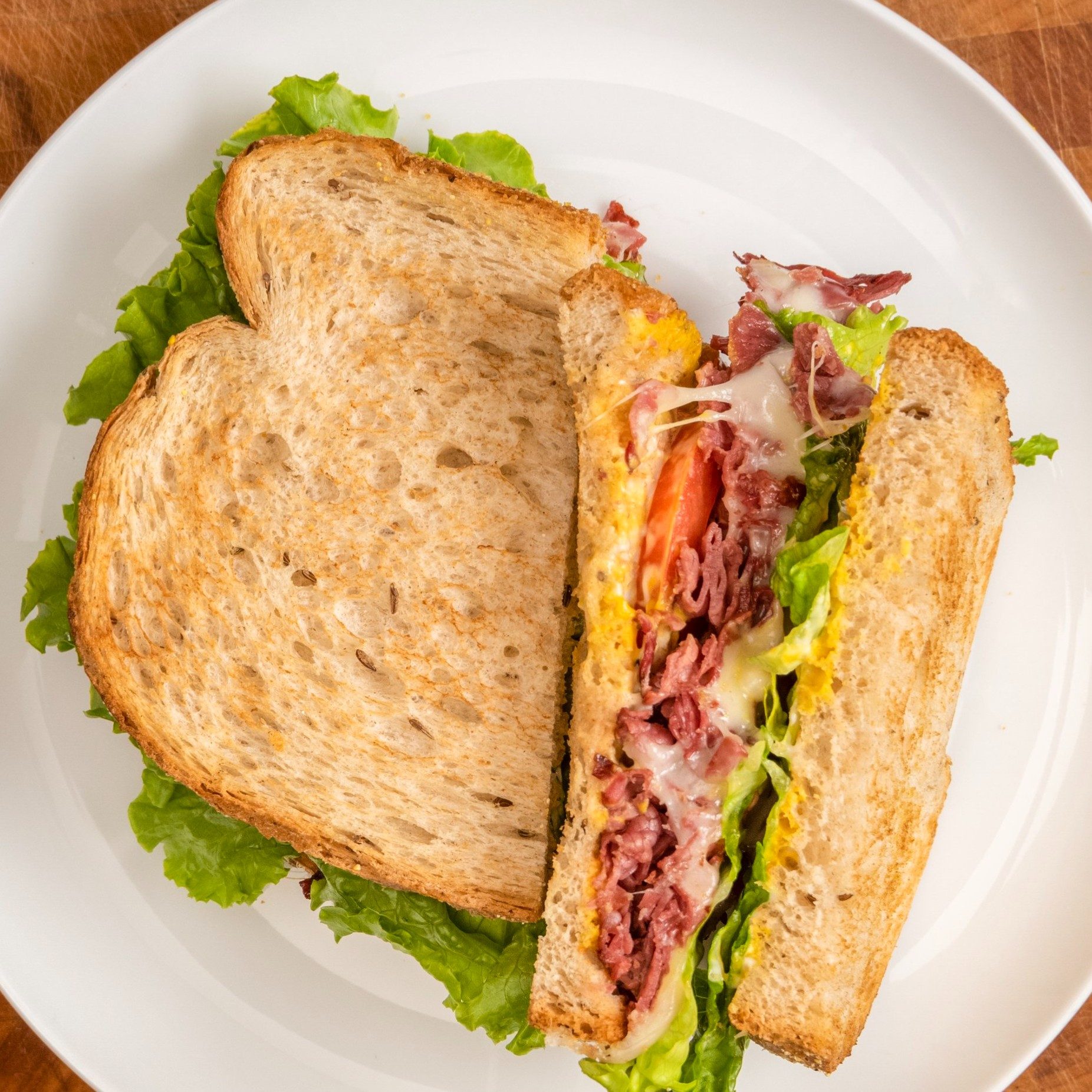 Corned Beef Sandwich.